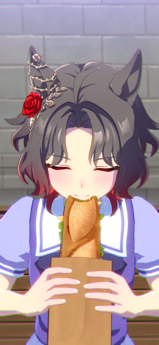 Rose_Love99's tweet photo. 最近フランスパン食べてしまう理由
　　　　　　　↓ https://t.co/NFSLcDPy8c