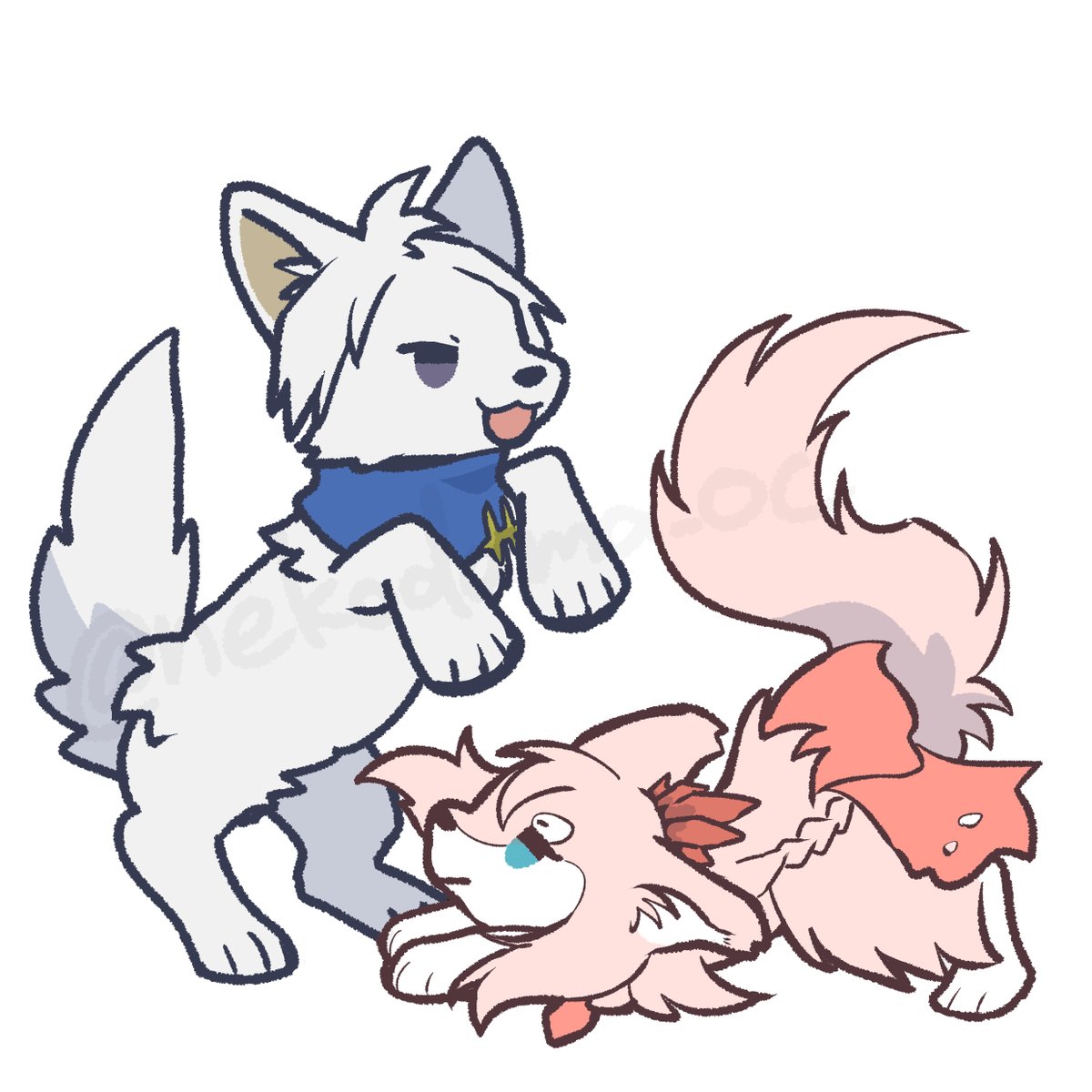 nekodama_oc's tweet photo. アルシオ　※擬獣化 https://t.co/1hcNwIL3QA