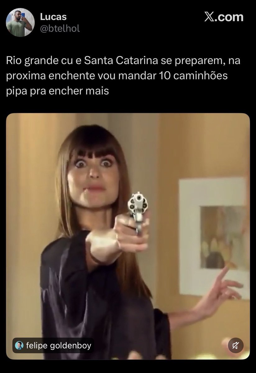 andemoscardini's tweet photo. Bah tem que ser muito FDP pra desejar o mal a alguém pois na própria escolha democrática que diz que defende escolheu algo diferente do @tlholcs. Espero que nunca passe 1% do que o povo gaucho passou. E aprenda a respeitar a democracia https://t.co/vL3uysBxJo