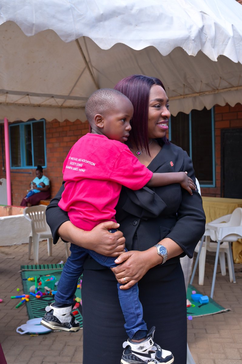 UBAUganda's tweet photo. #UBAFoundation #LittleLaika #NsambyaBabiesHome #CommunityImpact #ExtraMile #ItsAllAboutU https://t.co/eQbOAHuDrz