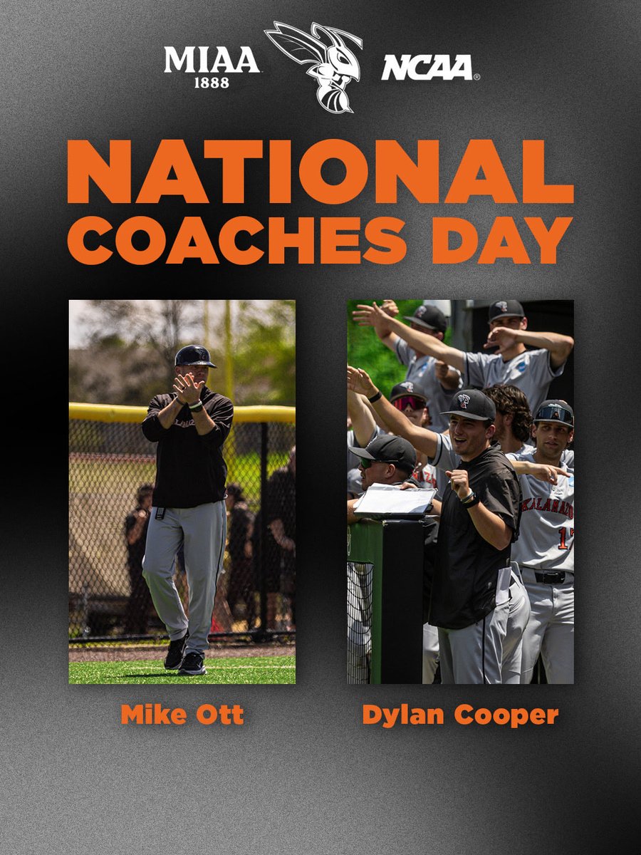 kzoobaseball's tweet photo. Happy National Coaches Day from Kalamazoo College Baseball! ๐โพ๏ธ
#d3baseball https://t.co/SVEh2gxdJs