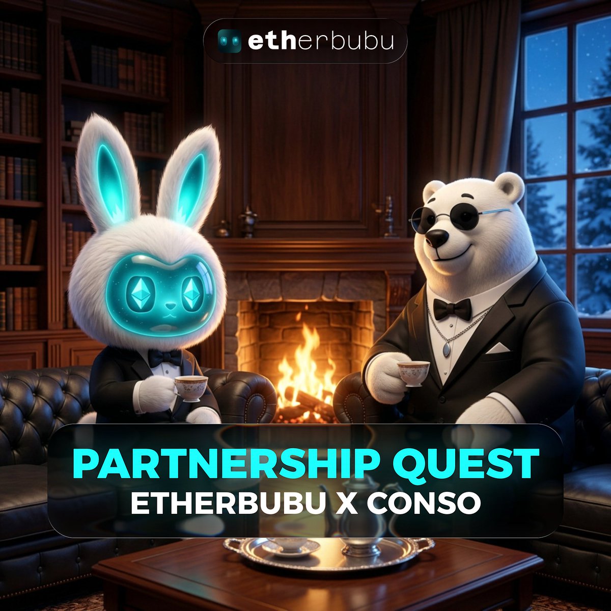 EtherBubu's tweet photo. Partnership Quest 🥶

Today we partnered with @conso_xyz, and they have allocated Free Mint WL spots for our community.

You can apply now 👇
https://t.co/1fHRCicadQ

CONSO is the Next-Gen Consumer Reputation Layer that transforms your cross-platform digital activity into verifiable, user-owned identity.

As an additional bonus, we’ll also allocate some different Chests for this campaign.

The quest may be closed at any time 👀