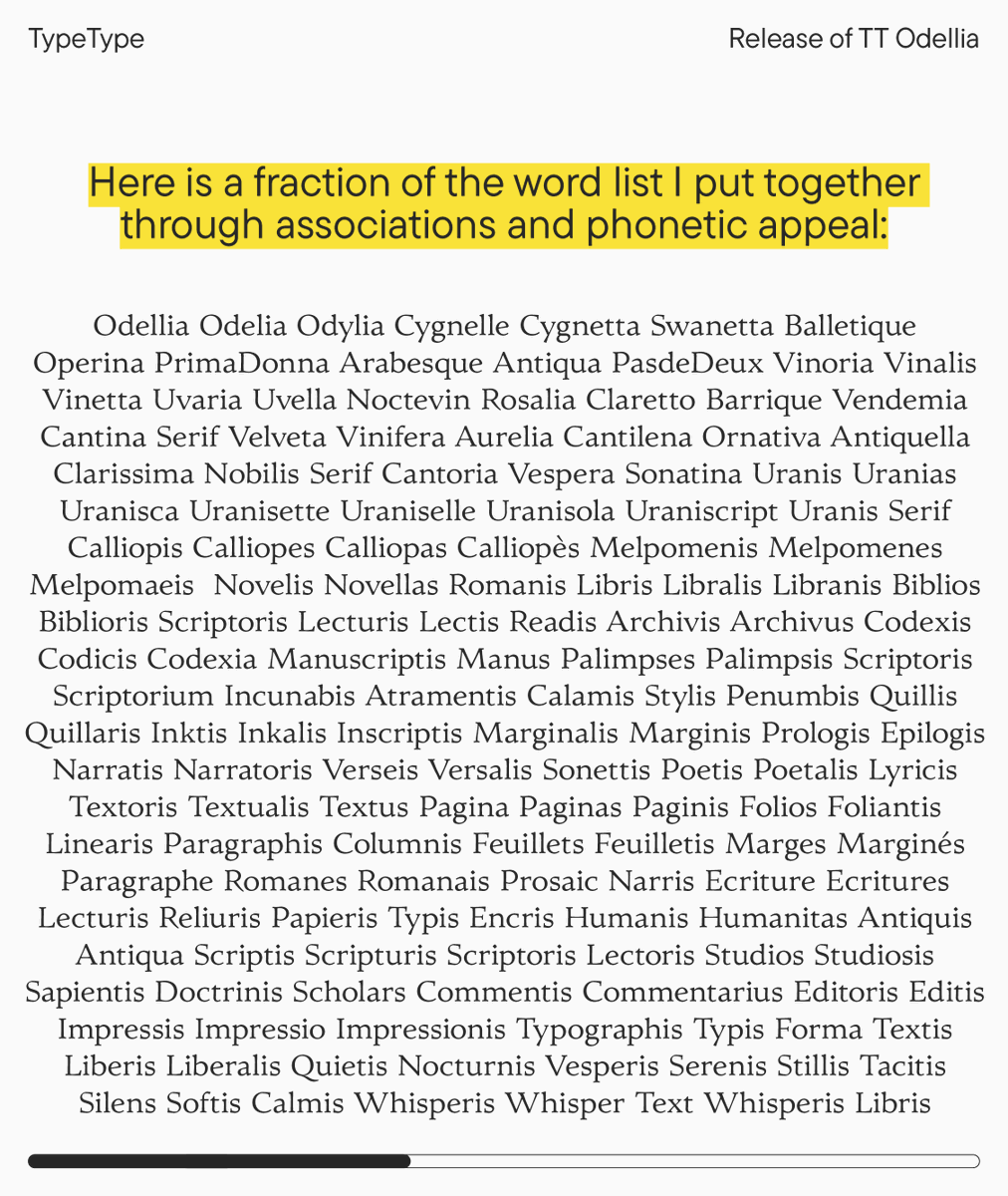 _TYPETYPE_'s tweet photo. We’re happy to walk you through what TT Odellia includes, how it came to life, and how it can be useful—besides the fact that it’s simply beautiful, of course ❤️

TT Odellia: https://t.co/va5wBHeOeE https://t.co/vLt402eGIQ