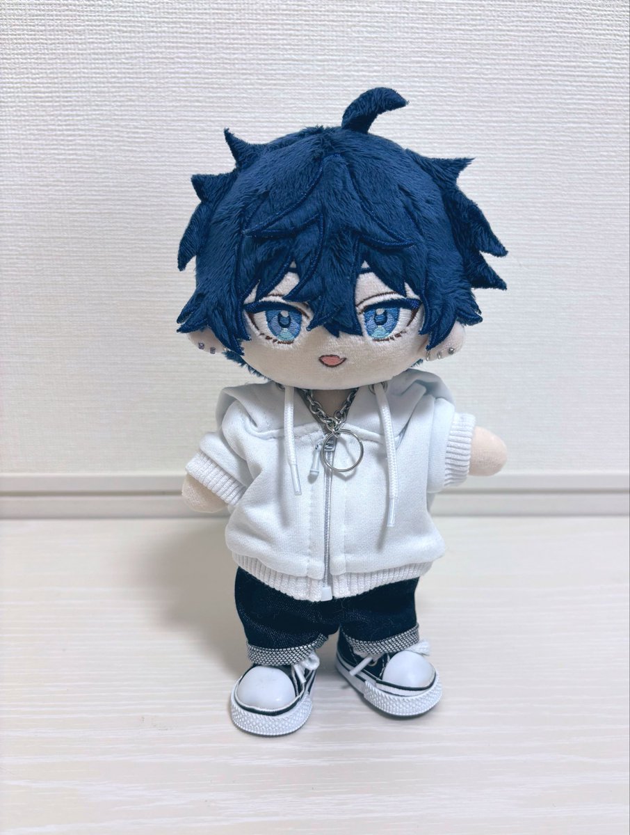 nazo_furo's tweet photo. とりあえず市原が完成しました！
顔の刺繍クオリティがあまりにも高すぎるおかげで、我ながらなかなかいい出来な気がする…！ https://t.co/mXTu1HXhxj