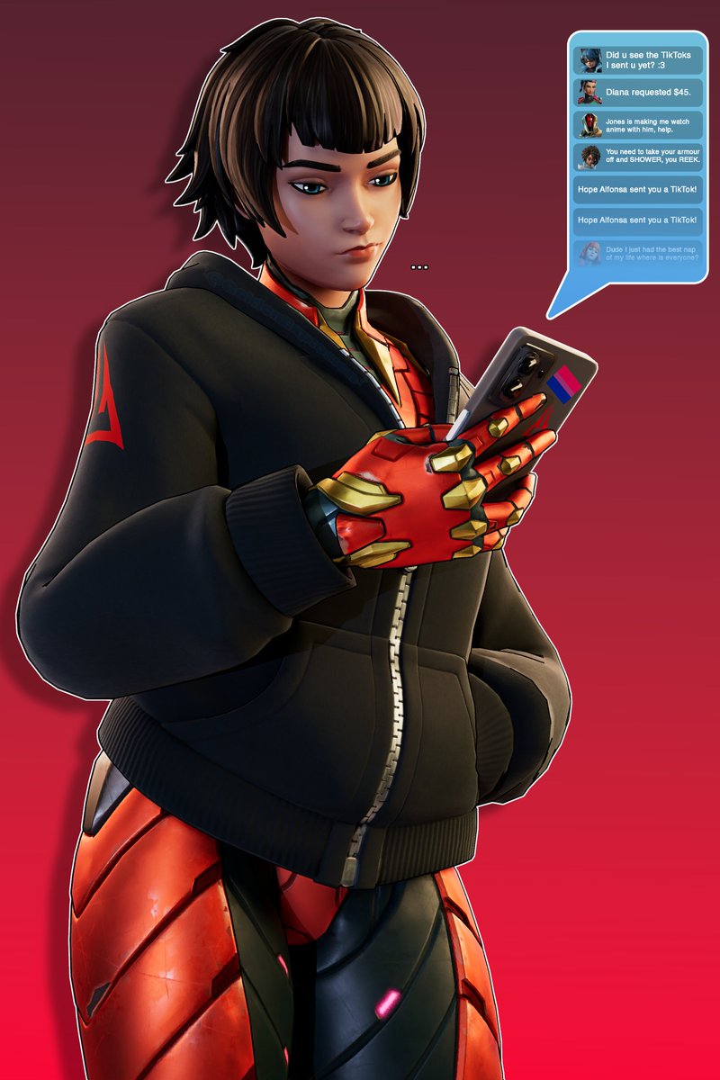 GoldenExpIosion's tweet photo. *Looks at Larp.* W Order. ❤️‍🩹
#FortniteArt #TheOrderFortnite https://t.co/tZSYC4ywVo