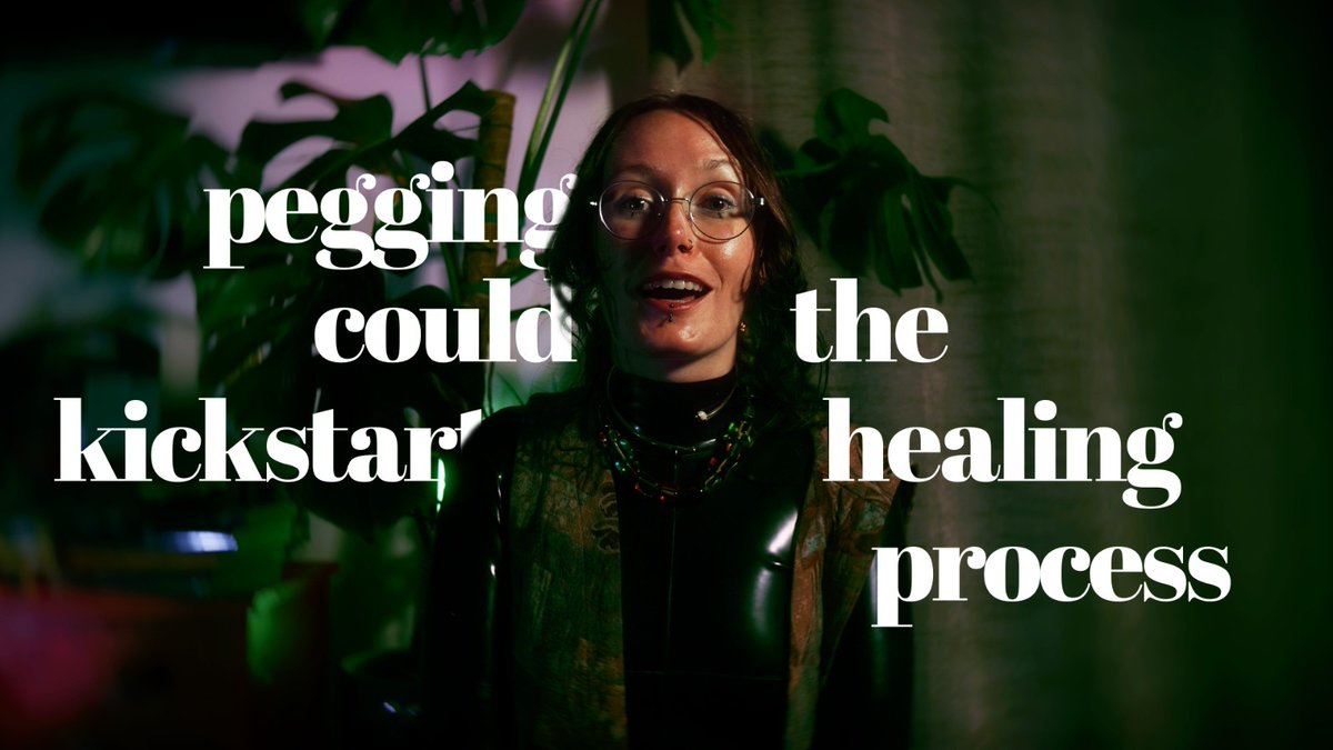 liberatemotion's tweet photo. Pegging could kickstart the healing process π€
Watch my new youtube video here π
https://t.co/ikD5J29cL7
#pegging #sexeducation #consciouskink https://t.co/oxaHpMdYCJ