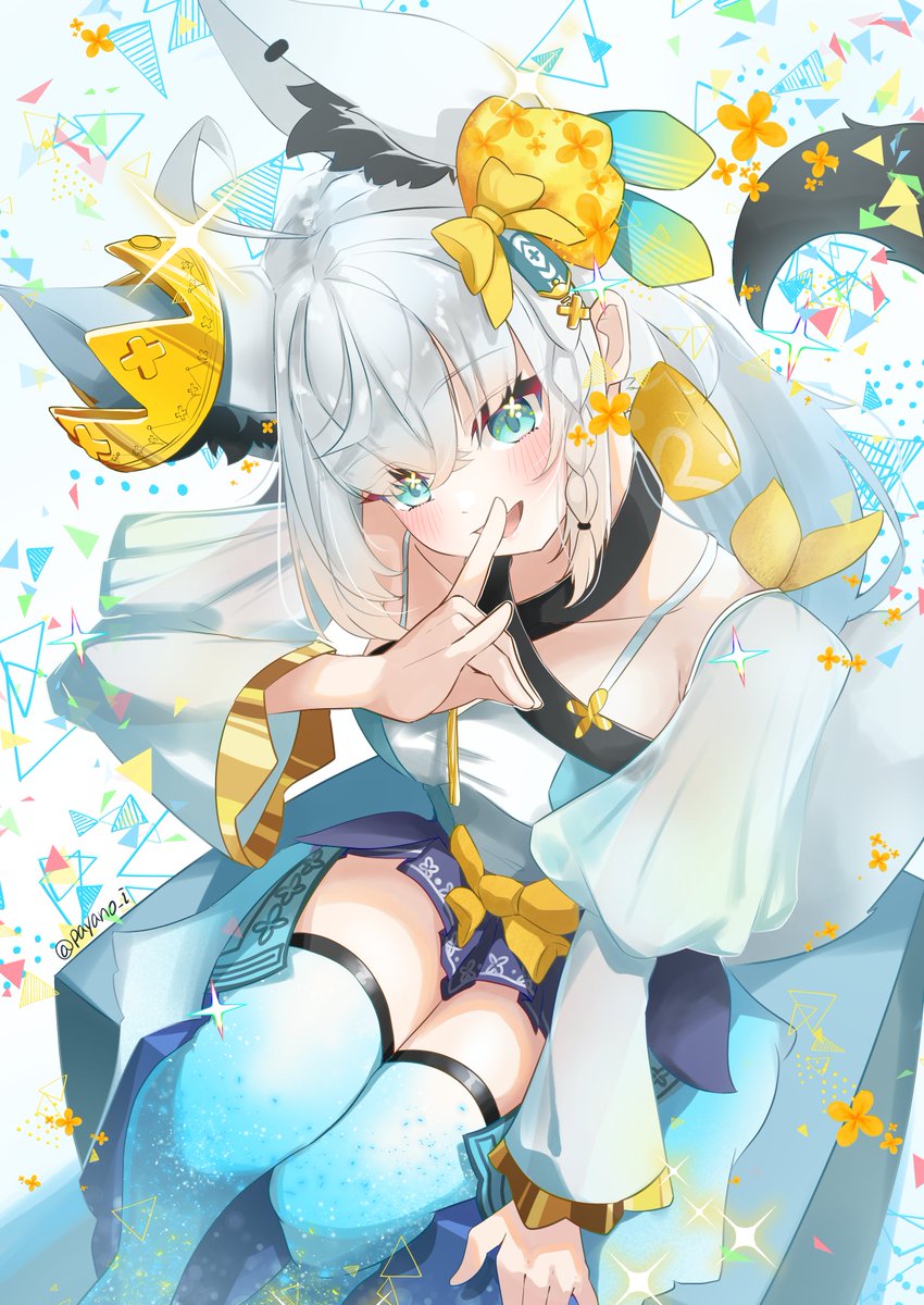payano_i's tweet photo. 間に合わなかった...白上本当におめでとう！
 #絵フブキ https://t.co/9SdhWBZAGL