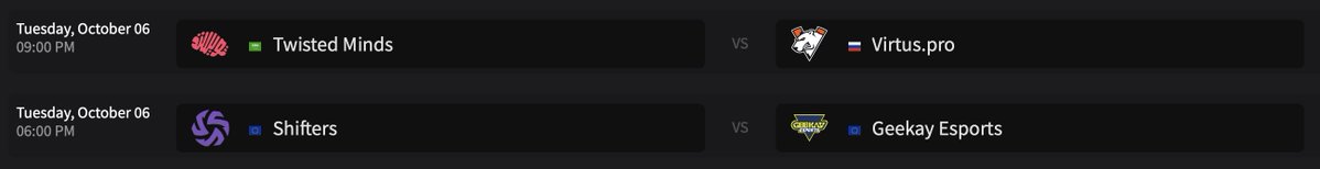 Siege_GG's tweet photo. 🇪🇺 Two more teams from the BLAST R6 Europe and MENA League 2026 will qualify for Osaka today!

@TwisMinds vs. @virtuspro 
@ShiftersGG vs. @geekay_esports 

Competition stats below: https://t.co/UvyL4c5LfN
