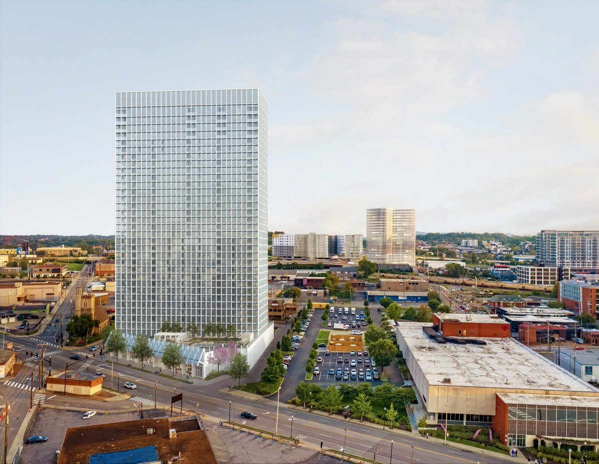 TEAL_Systems's tweet photo. Ray Nashville brings elevated multifamily living to Pie Town, supported by TEAL’s reliable, on-demand hot water system.

Renderings: Places Visualization, Johnston Marklee &amp; LJC Design &amp; Engineering.

#Multifamily #Nashville #BuildingInnovation https://t.co/AofmHKecP7