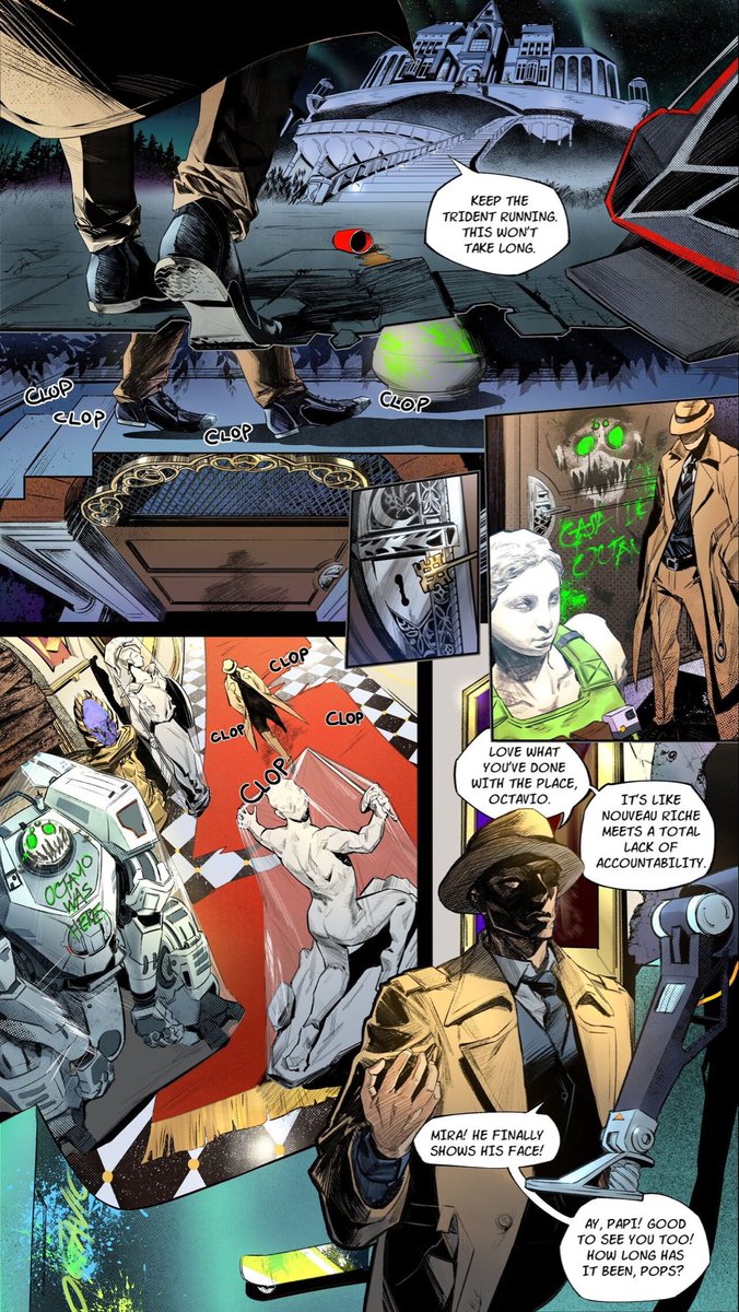 ApexLoreWarrior's tweet photo. Day 70 of posting until @PlayApex puts more emphasis on Apex’s lore and storytelling or until we get the return of launch trailers, Stories from the Outlands and the comics

Here’s part 1 of the “Runs in the family” comic and it’s such a good one!!
#ReviveApexLore #ApexLegends https://t.co/R1zIMb8P3E