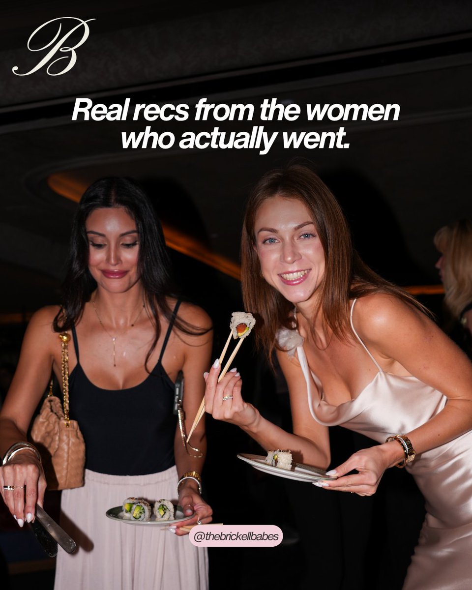 thebrickellbabe's tweet photo. Everyone says "find your people" like it's easy. It's not, especially in a city where everyone's busy building their own life. That's why we built this. Link in bio.
#BrickellBabes https://t.co/DlgKJkMVr5