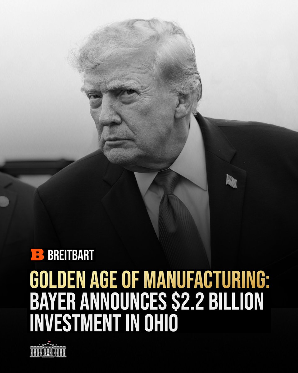 WhiteHouse's tweet photo. American Manufacturing is BACK. Companies all over the world are investing in the U.S.A.

This means more jobs, production, innovation, and bringing back MADE IN AMERICA. 🇺🇸 https://t.co/1WnxvL0ikt