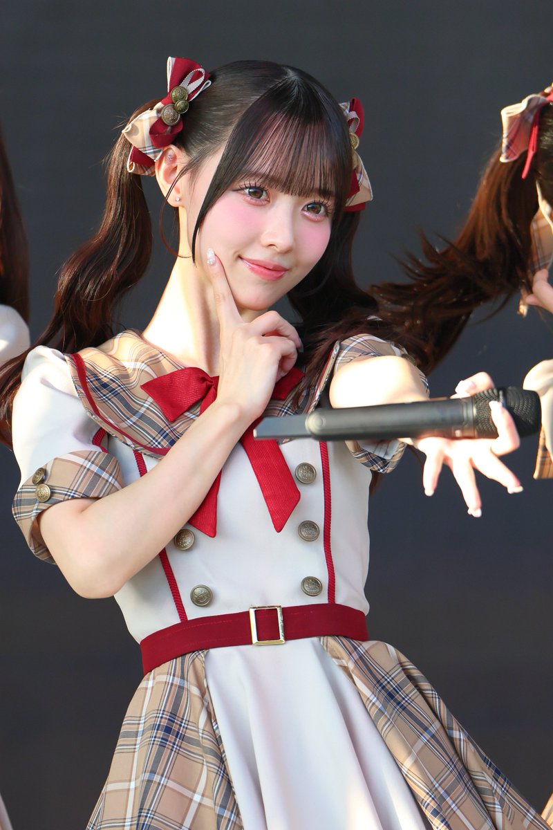 yukapika1's tweet photo. 2026-10-03 高嶺のなでしこ ニューアルバム『 A World in Our Colors 』       
リリース記念イベントat イオンモール常滑 2部       
松本ももな さん @momonamatsumoto
#高嶺のなでしこ #カメネコ #たかねこ #ももなんにおくりもも https://t.co/5VwQkhljGy