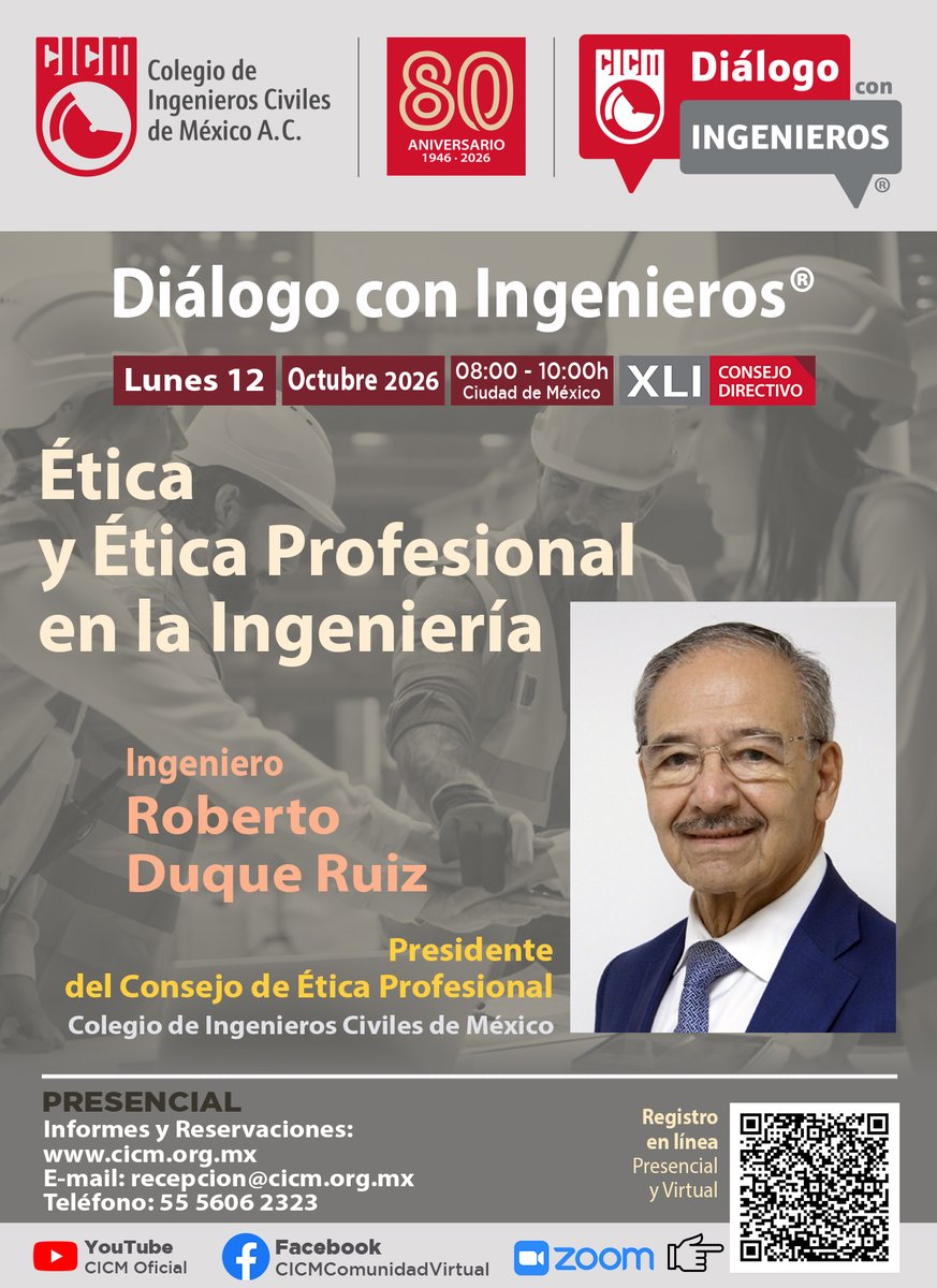 CICMoficial's tweet photo. ⚖️ ¿𝐐𝐮𝐞́ 𝐩𝐚𝐩𝐞𝐥 𝐣𝐮𝐞𝐠𝐚 𝐥𝐚 𝐞́𝐭𝐢𝐜𝐚 𝐞𝐧 𝐞𝐥 𝐞𝐣𝐞𝐫𝐜𝐢𝐜𝐢𝐨 𝐝𝐞 𝐥𝐚 𝐢𝐧𝐠𝐞𝐧𝐢𝐞𝐫𝐢́𝐚?
👉 ¡Acompáñanos y sé parte del diálogo!
https://t.co/SjG2g7rSvA https://t.co/KS9JhndNsf