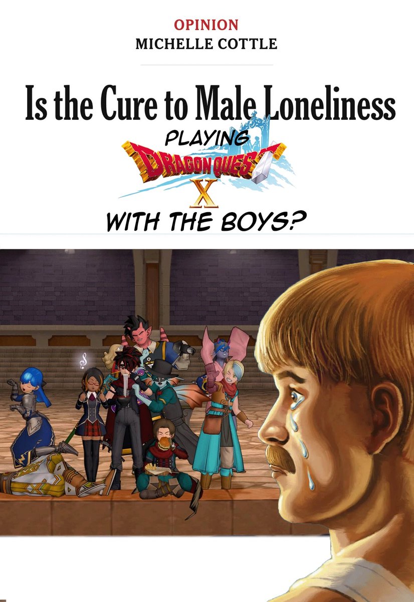 TheQuestersReal's tweet photo. Today's meme was very nearly Dragon Quest VI slander...

But I decided on something more positive for today

The slander will come though heheheh

Dragon quest memes of the day https://t.co/Rm7QEC8J9R