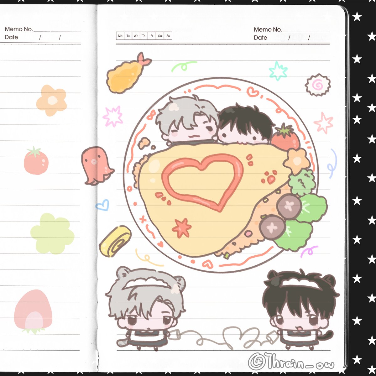 Thrain_ow's tweet photo. 约的稿😋 https://t.co/4oieGTYEyT