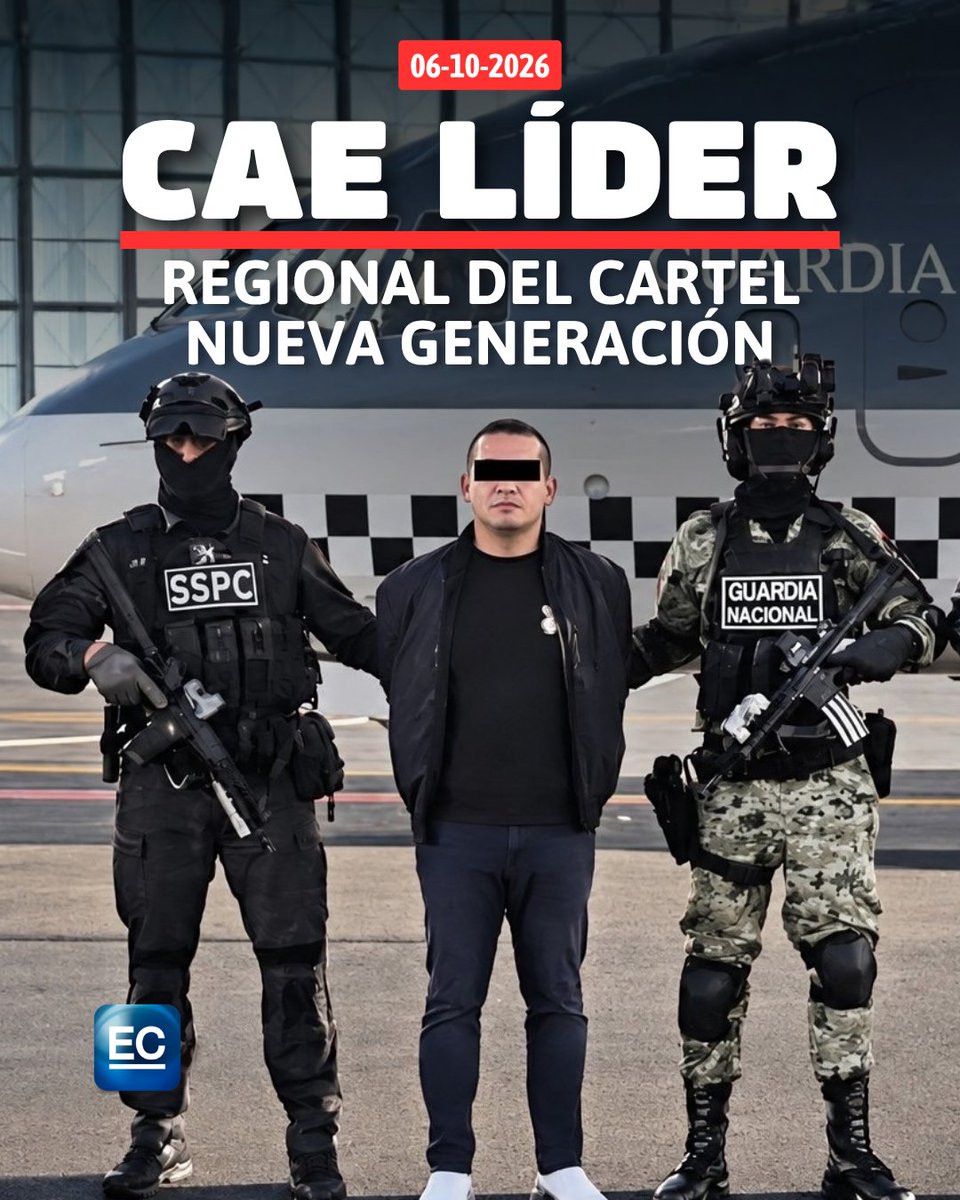 elcomerciocom's tweet photo. ⟫ https://t.co/NeHDZDLv0y | 🇲🇽  México capturó a alias ‘El Tanque’, líder regional del CJNG y cercano a ‘El Mencho’; así operaba https://t.co/JcrhKvOlye