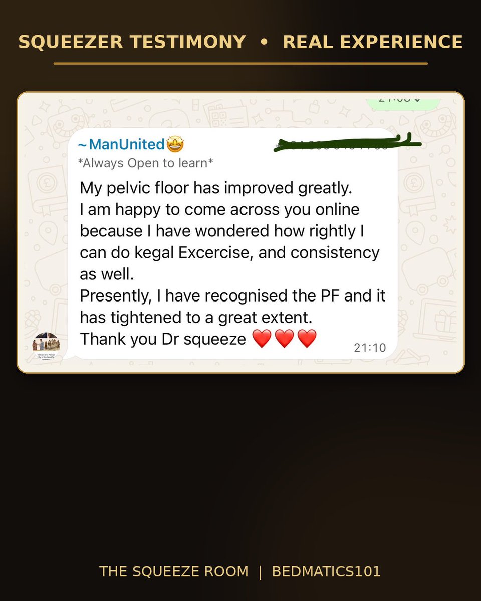 bedmatics_101's tweet photo. What are people saying about The Squeeze Room? 🤛🏽❤️

Real messages. Real experiences. Real journeys.

🔗 Link is in the comments..

#squeeze #bedmatics101 #intimacy #coachfrancachoice https://t.co/nEtQga8e6j