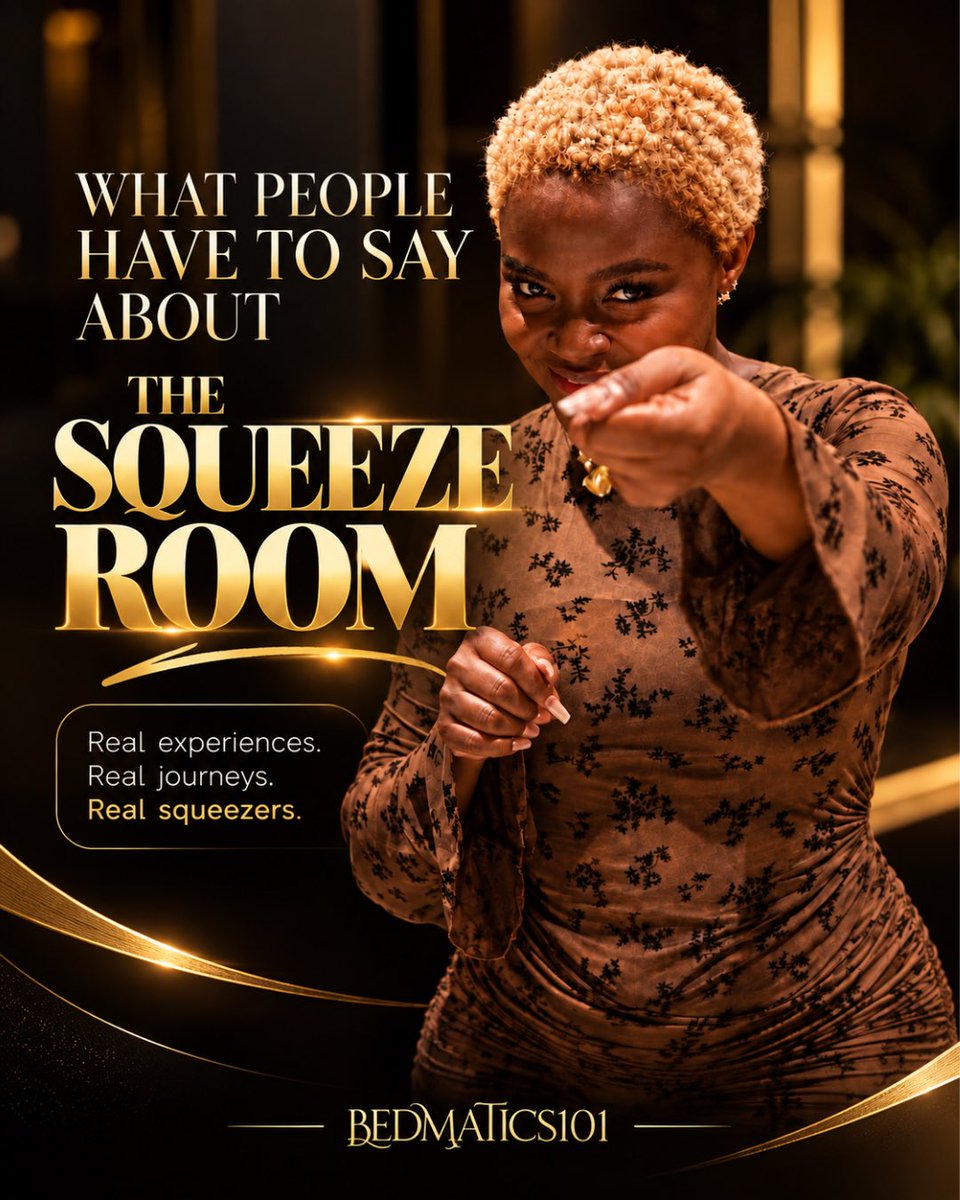 bedmatics_101's tweet photo. What are people saying about The Squeeze Room? 🤛🏽❤️

Real messages. Real experiences. Real journeys.

🔗 Link is in the comments..

#squeeze #bedmatics101 #intimacy #coachfrancachoice https://t.co/nEtQga8e6j