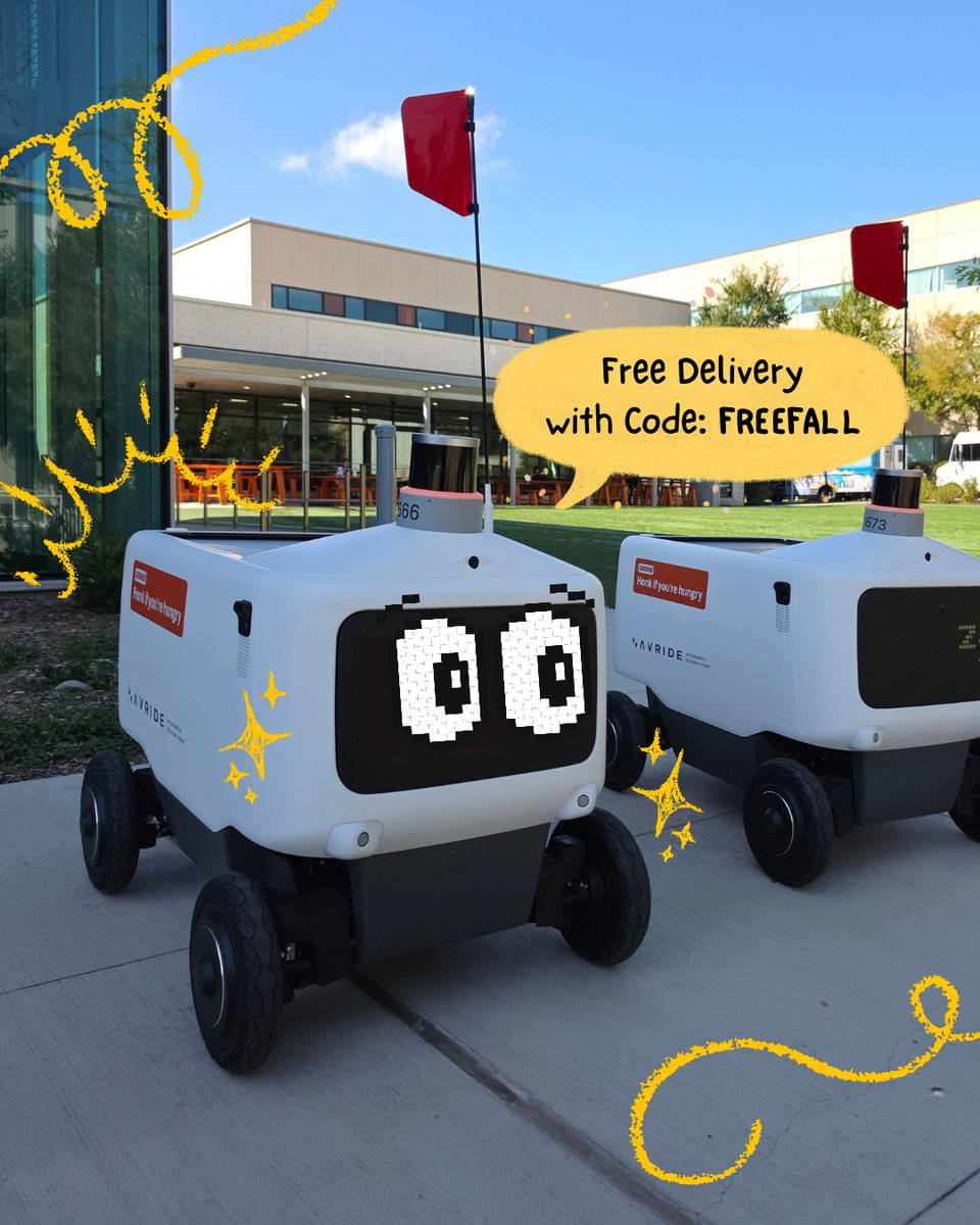 UTDallasDining's tweet photo. Free on-campus delivery for the first 100 orders through Grubhub (use code: FREEFALL)! Every on-campus delivery order in October is also entered to win $50 Grubhub campus credits! https://t.co/mW0JJycCpK