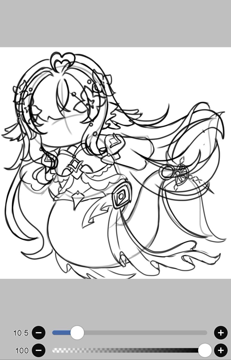 PyoPuyo3's tweet photo. Cupyang 🐟 (terakhir gambar character Genshin 2 thn yg lalu njir...) https://t.co/5Yem7BDORr