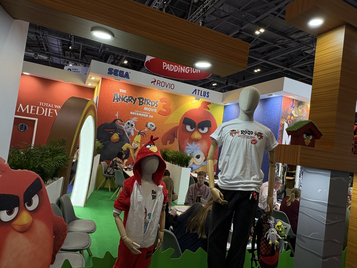 JohnCohen1's tweet photo. #AngryBirdsMovie3 at #BLE2026 https://t.co/fx2vtiCZfS