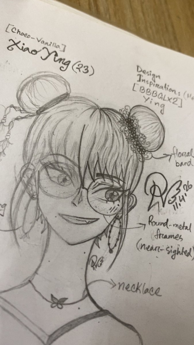 tsuwuko's tweet photo. It’s only half done tho (all i can fo is sketch and doodle )
(Is it appropriate to use #linkclickoc here yet when she isn’t out yet?TT) https://t.co/cxpuZWSvLs