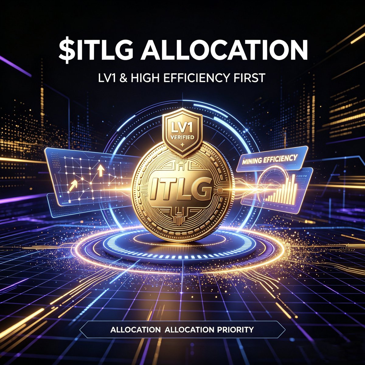 RifatBro420's tweet photo. ✅$ITLG allocation prioritizes level 1 verified users &amp; those with excellent mining efficiency. Boost your mining data if your metrics fall short!
#InterLink #ITLG #ITL https://t.co/0wjuSy1ZJu