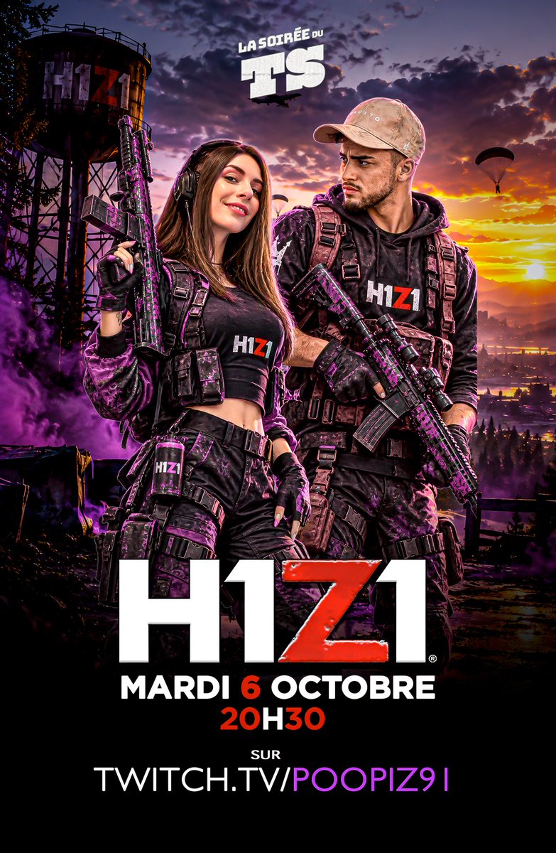 PoopizTV91's tweet photo. Retrouvé @Poopiz91 X  @CodaNueve pour une session avec le TS sur un tournois H1Z1 @GotagaTV https://t.co/BL20OUactf