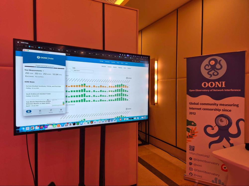 OpenObservatory's tweet photo. Last week, we had the opportunity to participate in #FIFAfrica26, one of Africa's leading digital rights conferences. ✨

We've just published a blog post sharing our experience: https://t.co/n1cSMBwAlI 🐙

Warm thanks to @cipesaug and to everyone who made this important event possible! ♥️

#InternetFreedomAfrica