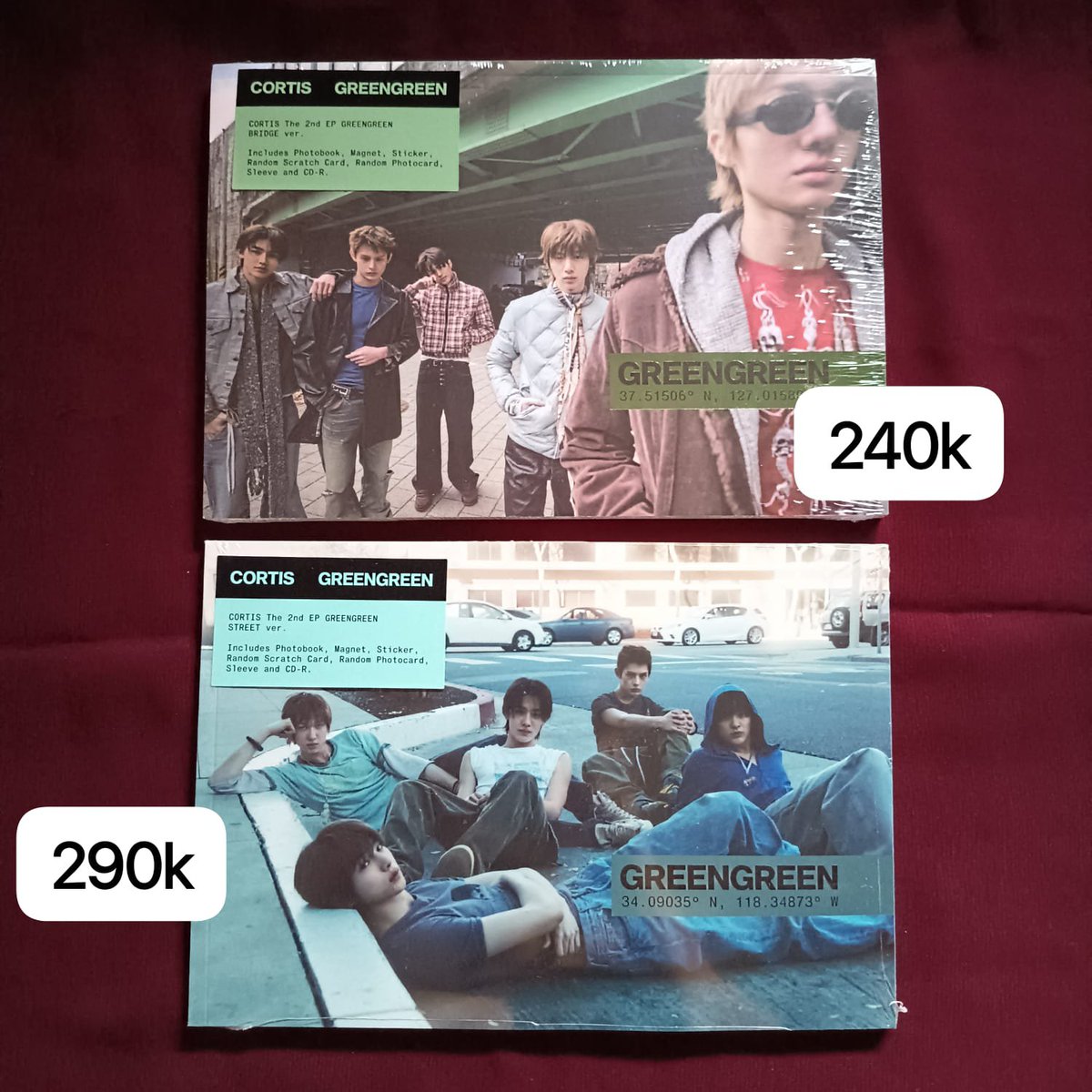 K5J22's tweet photo. ✿ want to sell || album cortis greengreen — album jnjm poster ver ✿
☆ photobook greengreen street/bridge ver
☆ weverse greengreen all ver
☆ jnjm poster all ver
→ price on pic
✓ all sealed, inc pack
✓ ready ina
✓ splitpay
✕ adm+1, 250
portrait pano a b jaemin jeno https://t.co/KtvjQz2aJy