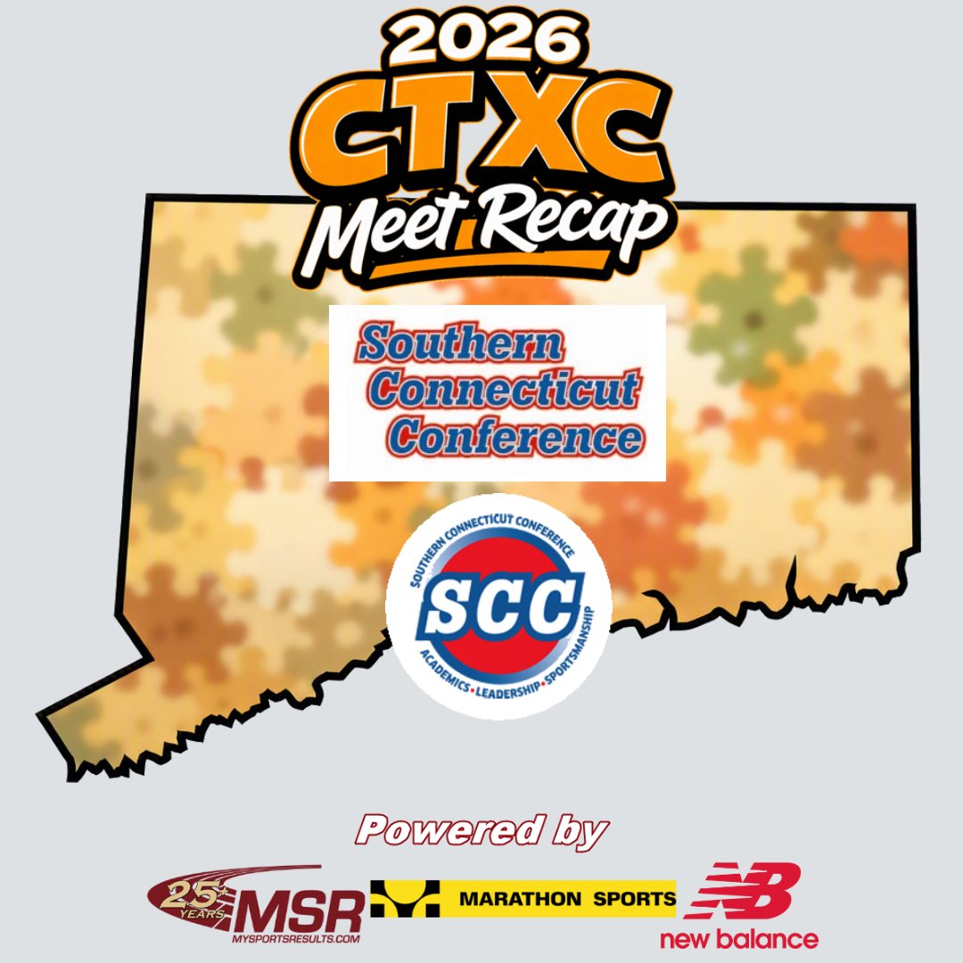 Thanks @mysportsresults for your coverage of the SCC "Sectional" (formerly called Divisional) Meet and see you at the Championships! #ctxc #SCC