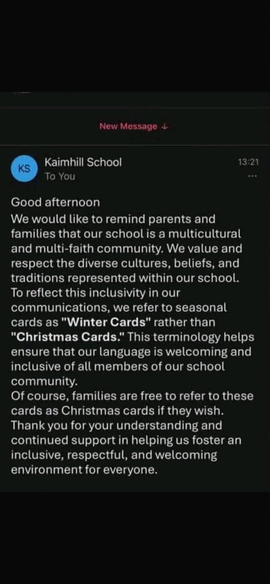 FreyjaBakke's tweet photo. Sent to all parents with children at an Aberdeen school today https://t.co/SEQHmf8RJj