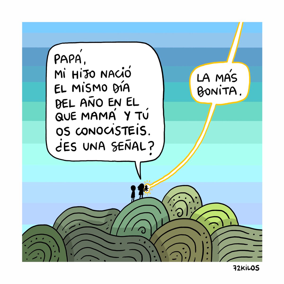 72kilos's tweet photo. Una señal. https://t.co/1iZgP7y0fi