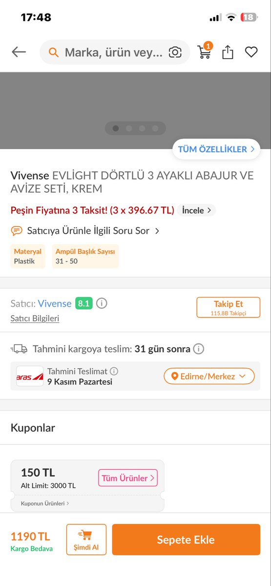 bidisgiller's tweet photo. Kargoya teslim 31 gün sonra ne ola ki. Neyse bana müstahak böyle uyarıcılar https://t.co/7GkNfffetA