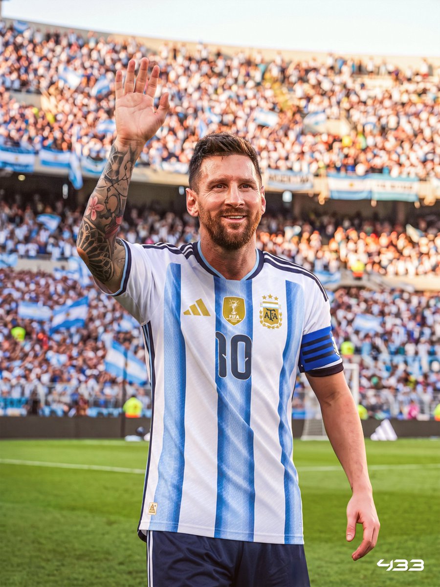 433's tweet photo. 𝐋𝐄𝐎 𝐌𝐄𝐒𝐒𝐈'𝐒 𝐄𝐌𝐎𝐓𝐈𝐎𝐍𝐀𝐋 𝐌𝐄𝐒𝐒𝐀𝐆𝐄 🥹💬

"The moment has arrived. I leave in peace.

I gave it my all.

This jersey was my dream. My pride. And my life.

Thank you for loving me so much.

I will always carry you with me." https://t.co/FiPPas1pUw