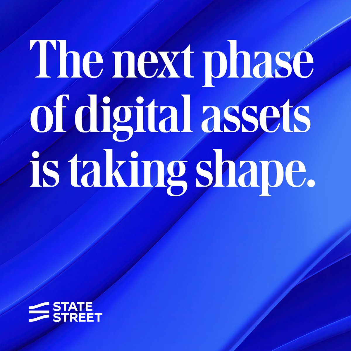 StateStreet's tweet photo. Fifty-one percent of institutional investors expect #DigitalAssets to become mainstream within the next five years.

As adoption grows, institutions are focused on the infrastructure, operating models, and developments that will shape the market.

State Street's fifth annual Digital Assets Study examines the trends, challenges, and priorities influencing adoption across the industry. https://t.co/BMNbsYR4Vh