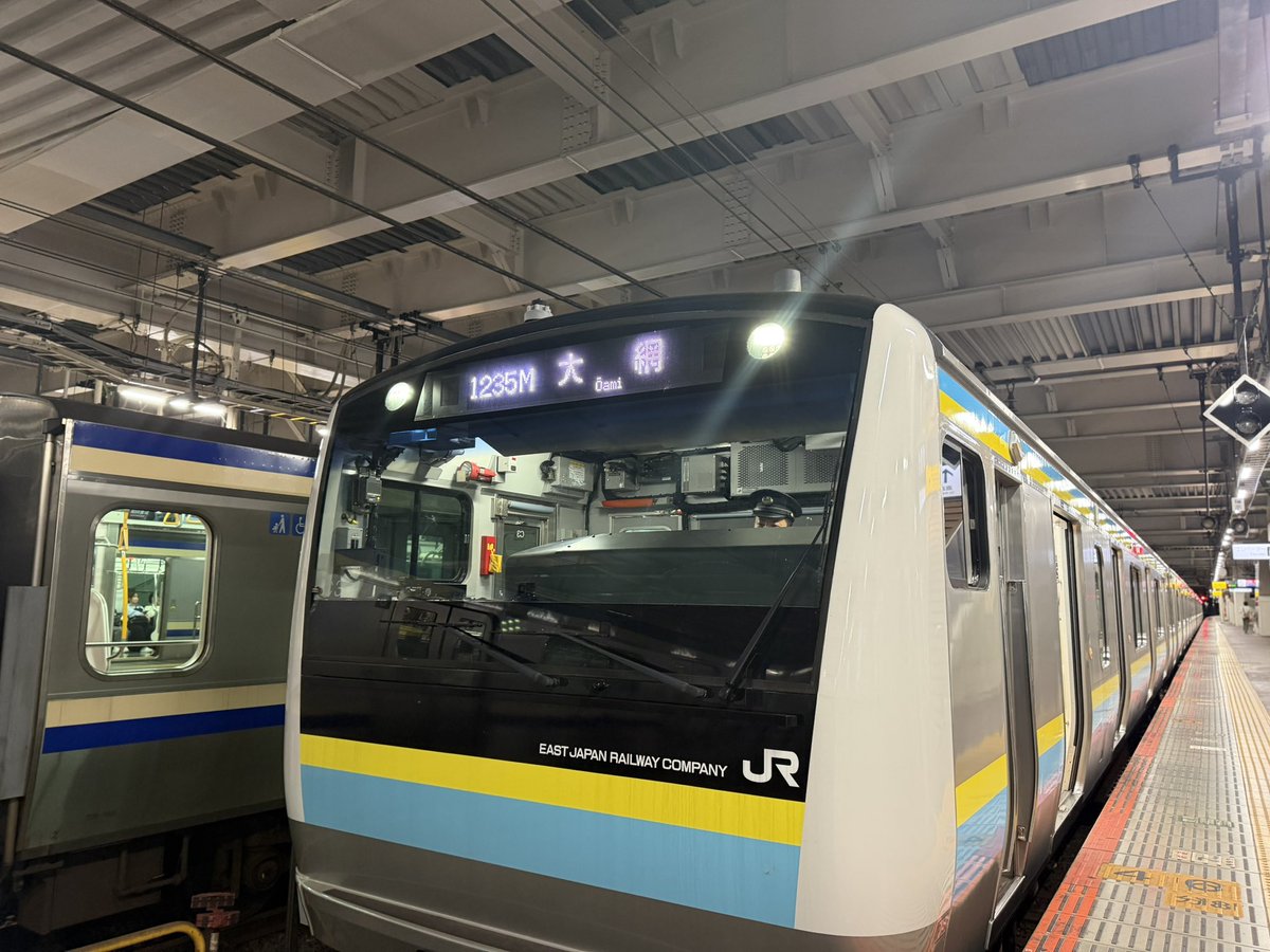 Sobu_217's tweet photo. マリC3運用開始です！！
マリC9に続いてC3も大網行き最終から運用開始です。明日は２本体制ですね！ https://t.co/a3V7nTu1FZ