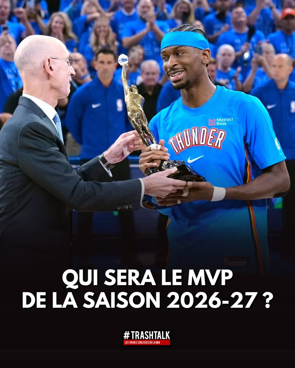 TrashTalk_fr's tweet photo. Petit jeu du soir, bonsoir.

Qui sera le MVP de la saison 2026-27 ? https://t.co/nE9vgvaad2