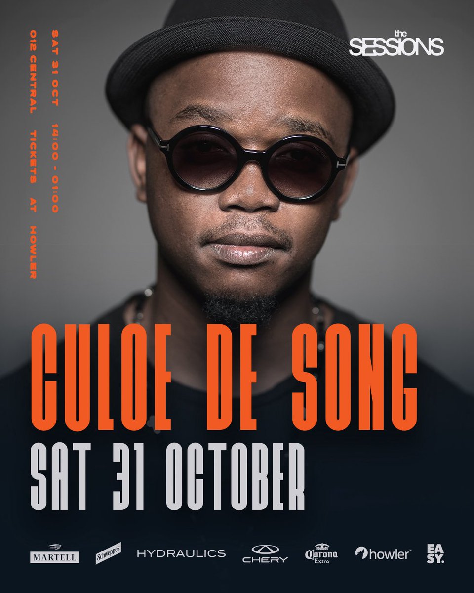 Trancemicsoul's tweet photo. One of the architects of the Afro sound.

Culoe De Song joins us at The Sessions.

Tickets - https://t.co/9nb0NiwHLN

#TheSessions #EasyAgencySA #Trancemicsoul https://t.co/91NxUXKPhp