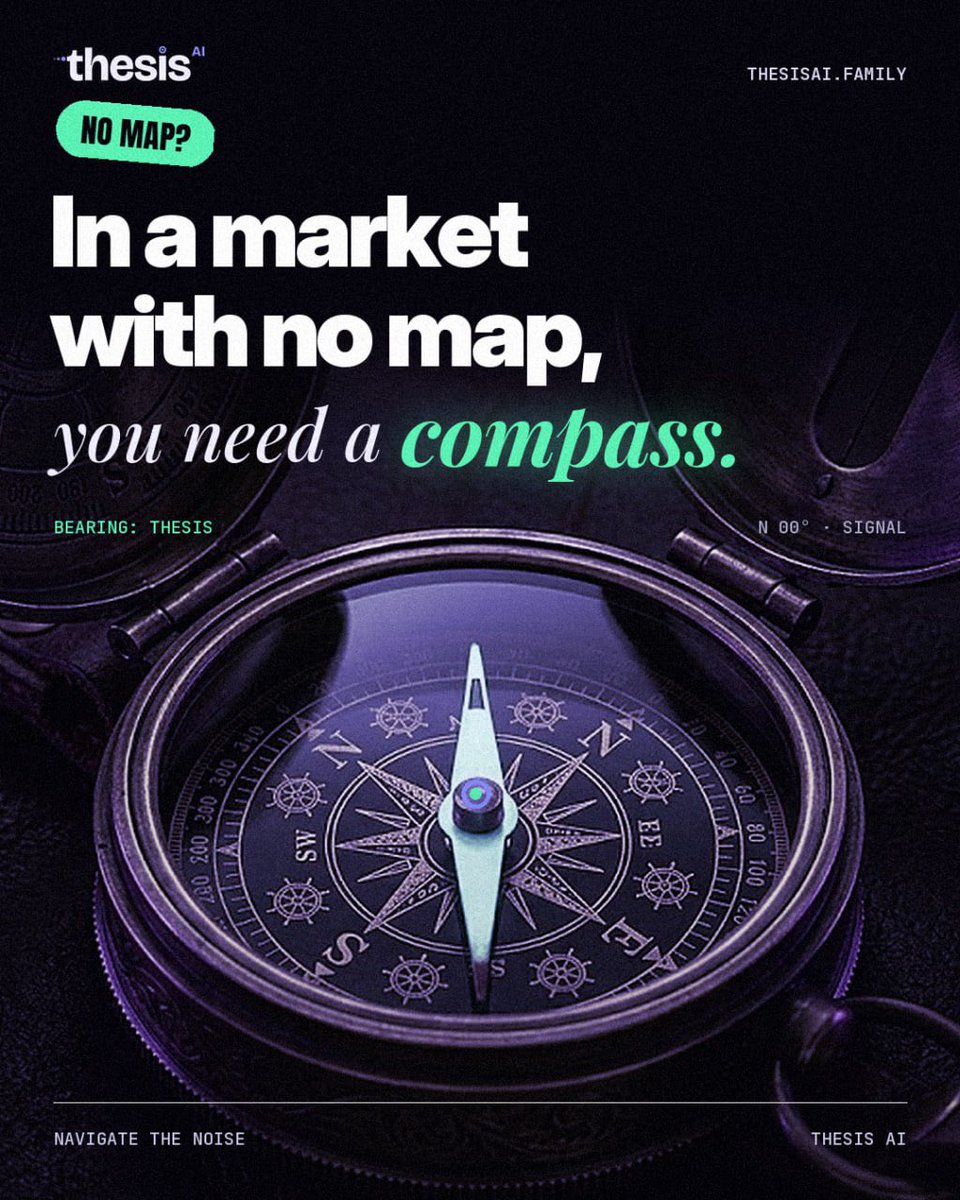thesisAI_family's tweet photo. Markets can get confusing fast.

You don’t need to follow every noise. You just need the right signals. Thesis AI helps you find them and stay ahead.

No map? Let Thesis be your compass. https://t.co/jhmMEg1Dl9