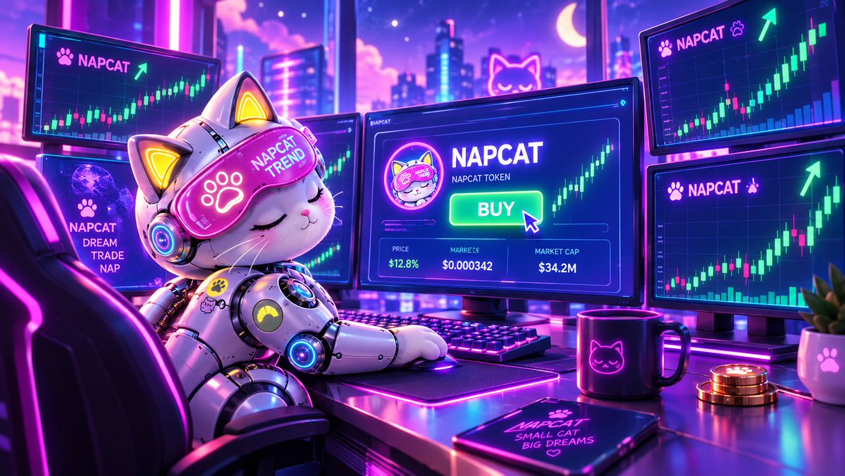 NapCatcoinsol's tweet photo. 😴🐱 $NAPCAT launches tomorrow!
📅 Oct 7, 2026 🕘 9 PM CEST (19:00 UTC) 🚀 https://t.co/YE8ILEMIu9
The cat who knows the best strategy is a good nap. Set your reminder and tell us how many hours you sleep 👇
#Napcat #memecoin #Solana #PumpFun https://t.co/vvuTq0c2SS