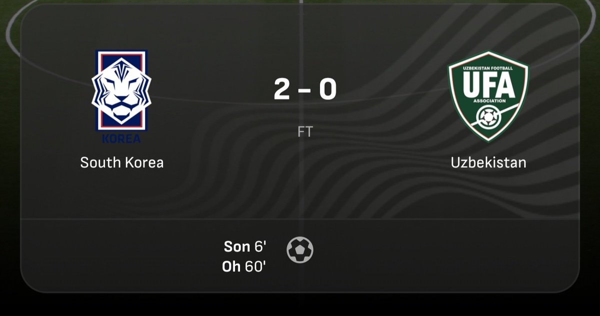 ifyBekeeeee's tweet photo. My guy : do you know the score between South Korea and Uzbekistan? 

Me:  2-0
My guy:  who score
Me:  son and Oh
My guy:  who
Me :  son and Oh 
Him:  what's the OH for? 
Me:   your second goal scorer
Him:  Oh shit https://t.co/4Phc1YtKwt