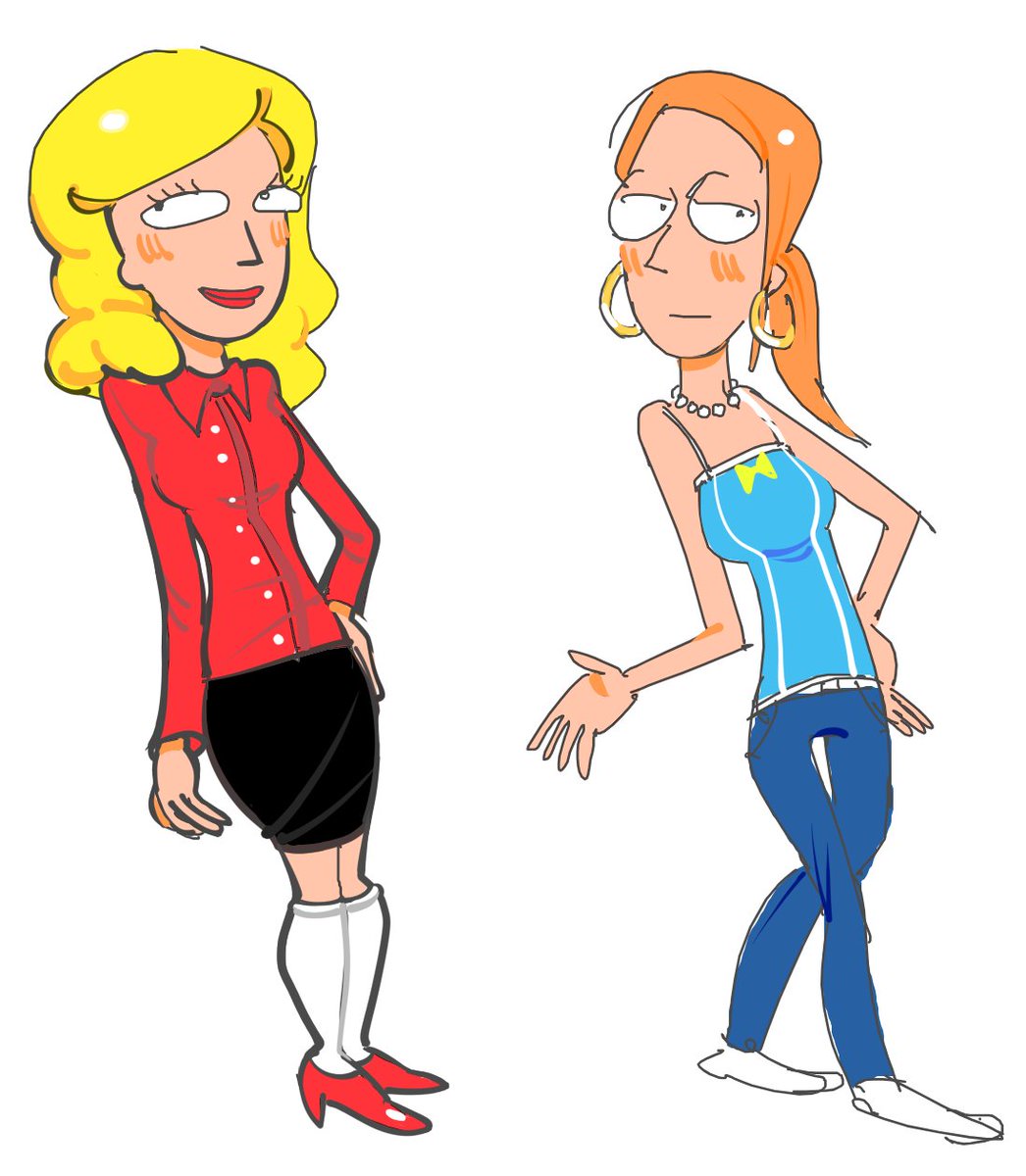 DoctorAiama's tweet photo. Girls in cute clothes #BethSmith #SummerSmith https://t.co/JtAOhm4ia5