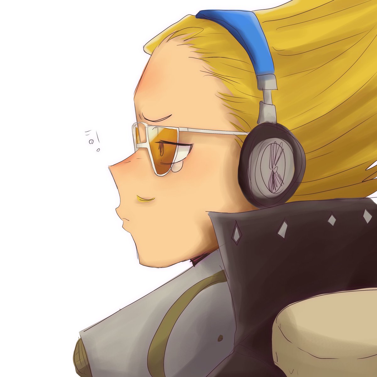 HIZASHI_ASSYARU's tweet photo. 입술 삐죽~ 
🍌🎤
#presentmic #yamada #MHA https://t.co/SxClDxmtOa