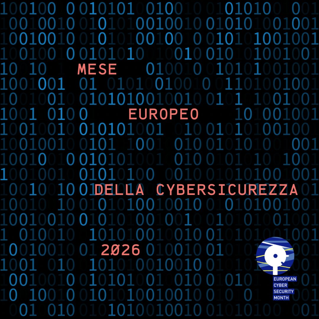 europainitalia's tweet photo. 🛡️ Ottobre è il Mese europeo della #cybersicurezza!
Gli attacchi informatici sono sempre più frequenti e sofisticati, soprattutto con l'IA.
Il primo passo è essere preparati: resta vigile e pensa prima di cliccare 👇
https://t.co/kYd3Yvu6Am
#CyberSecMonth #ThinkB4UClick https://t.co/ob3DbrcOHL