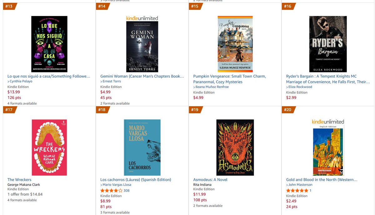 TorrsPublishing's tweet photo. Gemini Woman is a Hot New Release on Amazon, #14 in Hispanic American Literature, a few places ahead of Vargas Llosa.
Cojímar, 1994. She was married and fourteen years older. He never once reached for her, and that was what undid her.
Read it free with Kindle Unlimited. https://t.co/AGSVEdfQCu