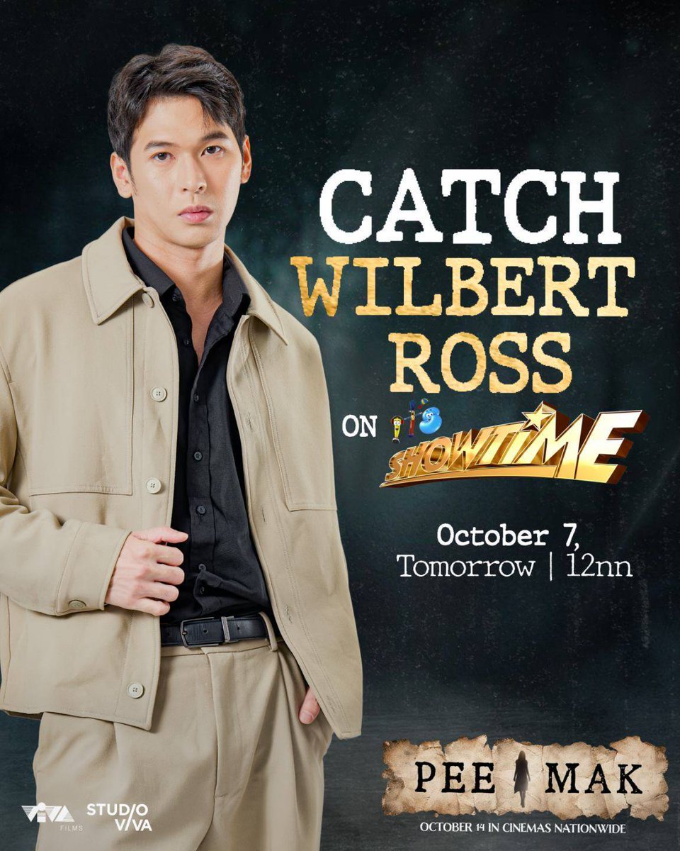 VIVA_Films's tweet photo. 𝗔𝗕𝗔𝗡𝗚𝗔𝗡 𝗦𝗜 𝗠𝗔𝗞𝗠𝗔𝗞 𝗢𝗡 𝗜𝗧'𝗦 𝗦𝗛𝗢𝗪𝗧𝗜𝗠𝗘! 😱

Bukas, October 7, at 12PM 🤩

#PeeMakPH https://t.co/a7sblqbOKs