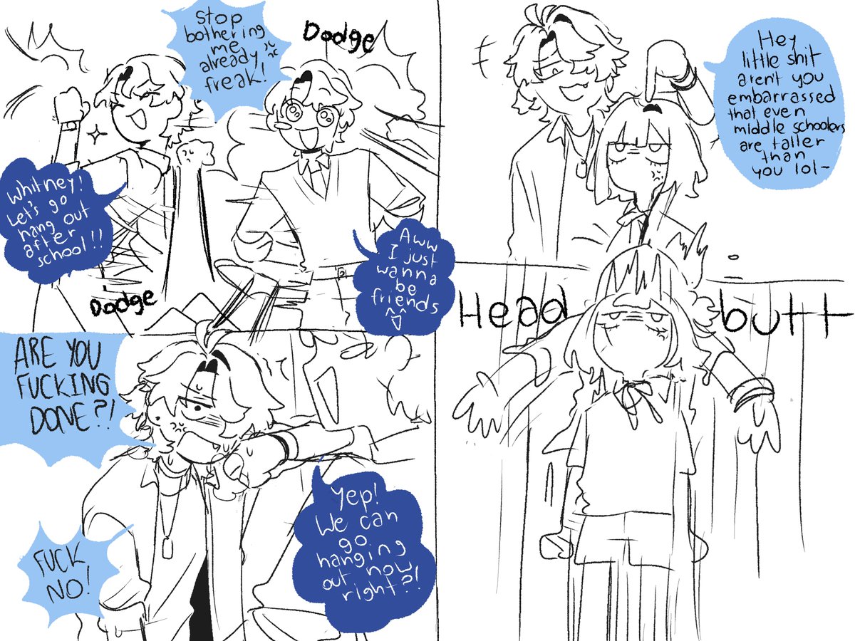 lyke20004's tweet photo. Whitney torture doodles I made in class https://t.co/z2QeklDwyz