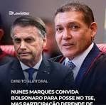 Ronasega's tweet photo. Sakamoto: "Nunes Marques, a memória do Brasil é péssima, mas lembremos que Bolsonaro não está preso porque esqueceu de pagar multas por excesso de velocidade na Via Dutra, mas foi condenado a 27 anos e três meses de prisão porque orquestrar um golpe de Estado." https://t.co/8bIEOQ7CK8